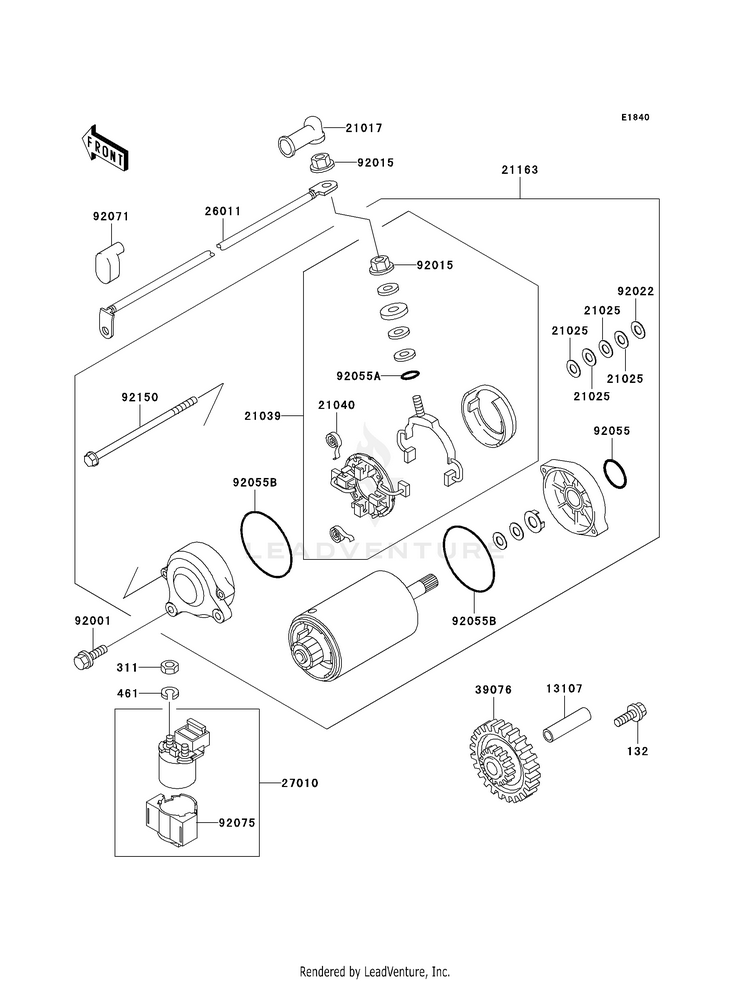 Starter Motor Schematic