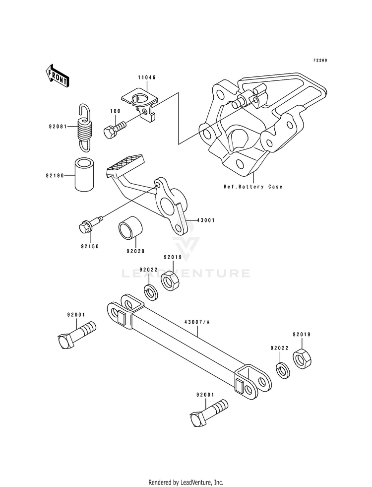 Brake Pedal Schematic