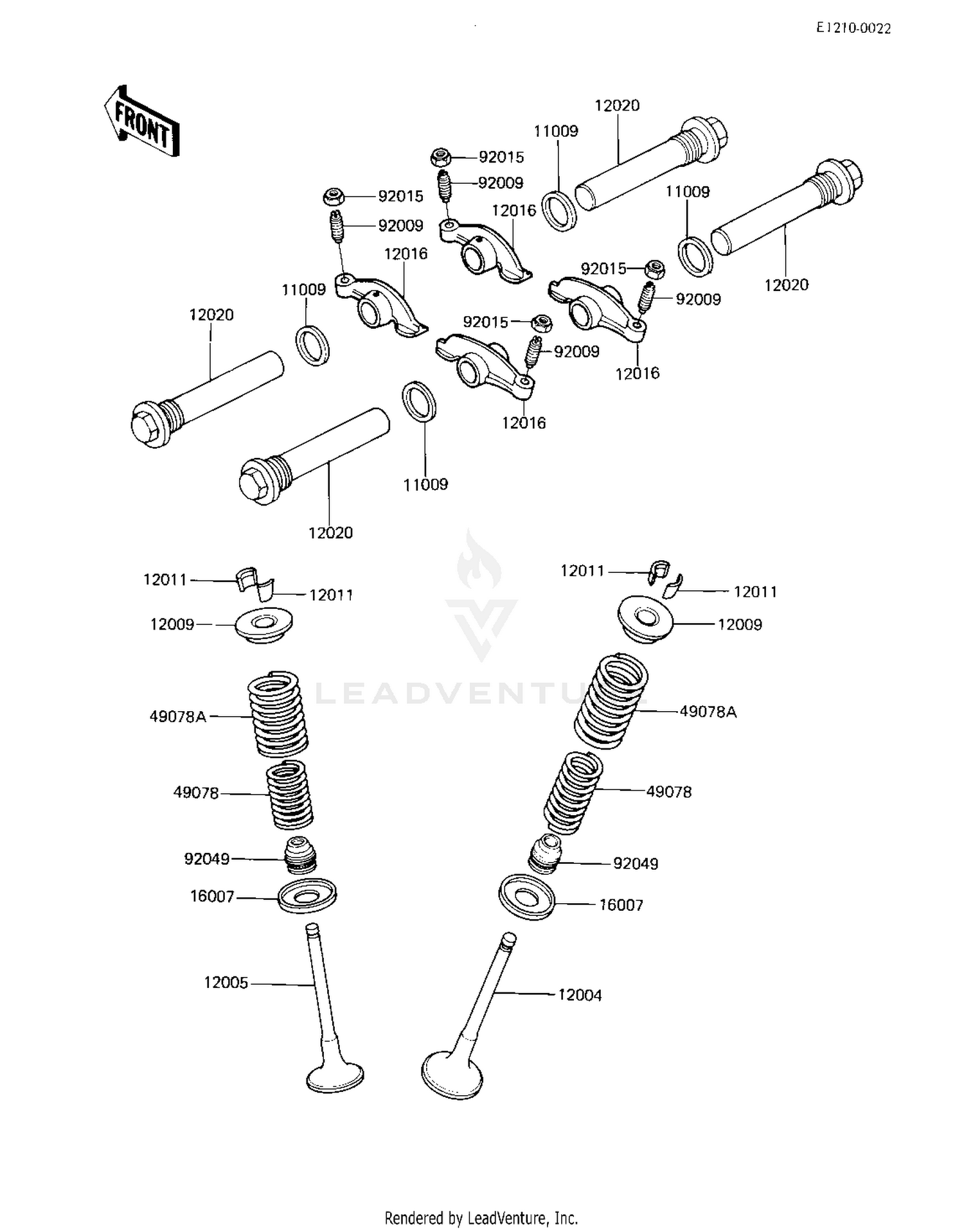 ROCKER ARMS/VALVES