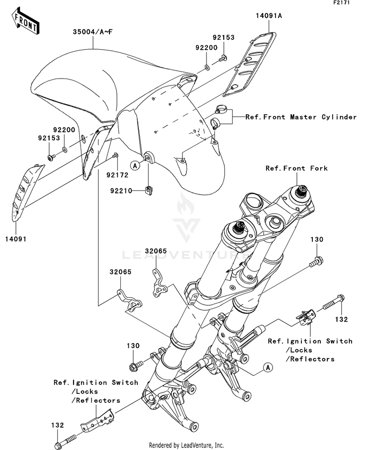 Front Fender(S) Schematic
