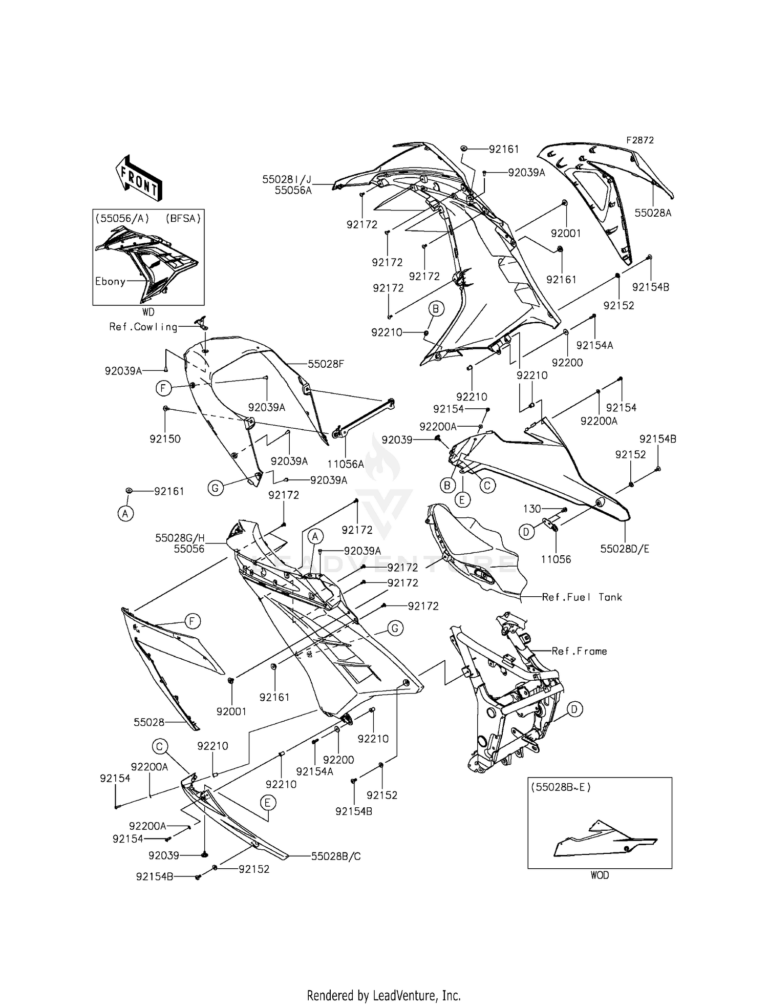 COWLING LOWERS