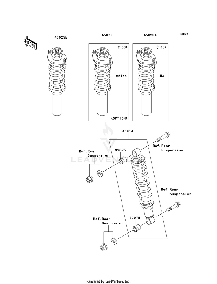 Shock Absorber(S) Schematic
