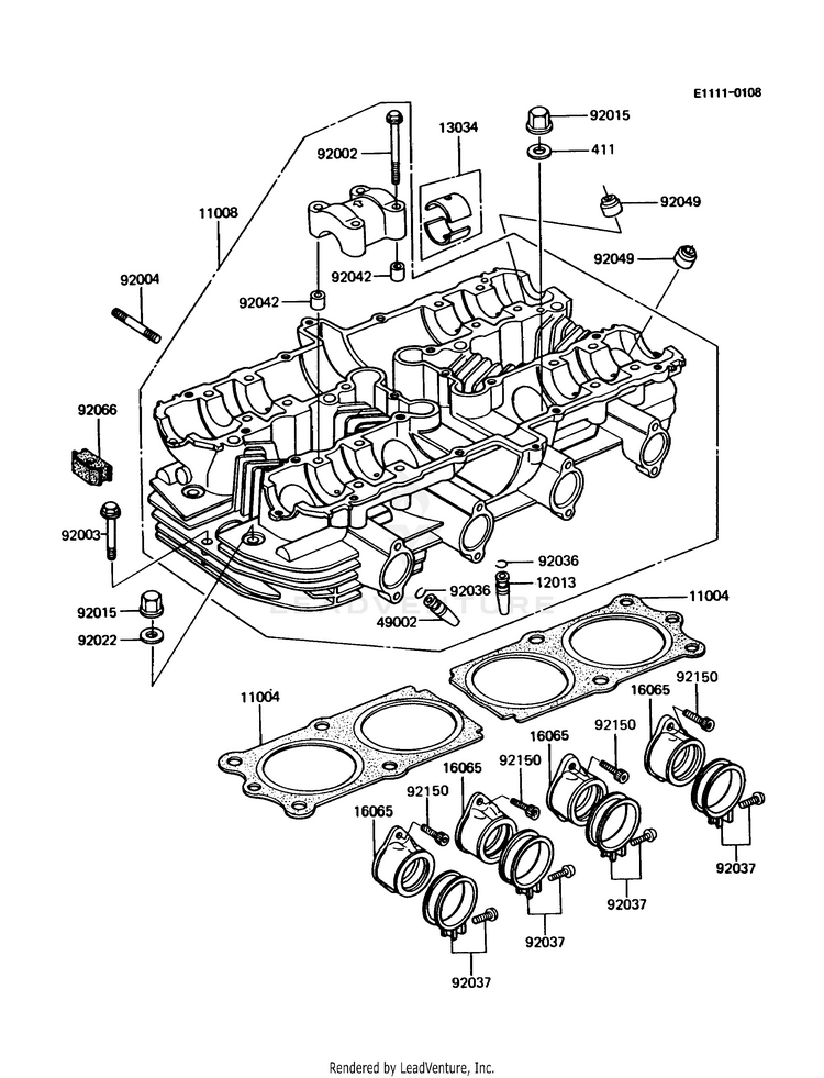 Cylinder Head Schematic