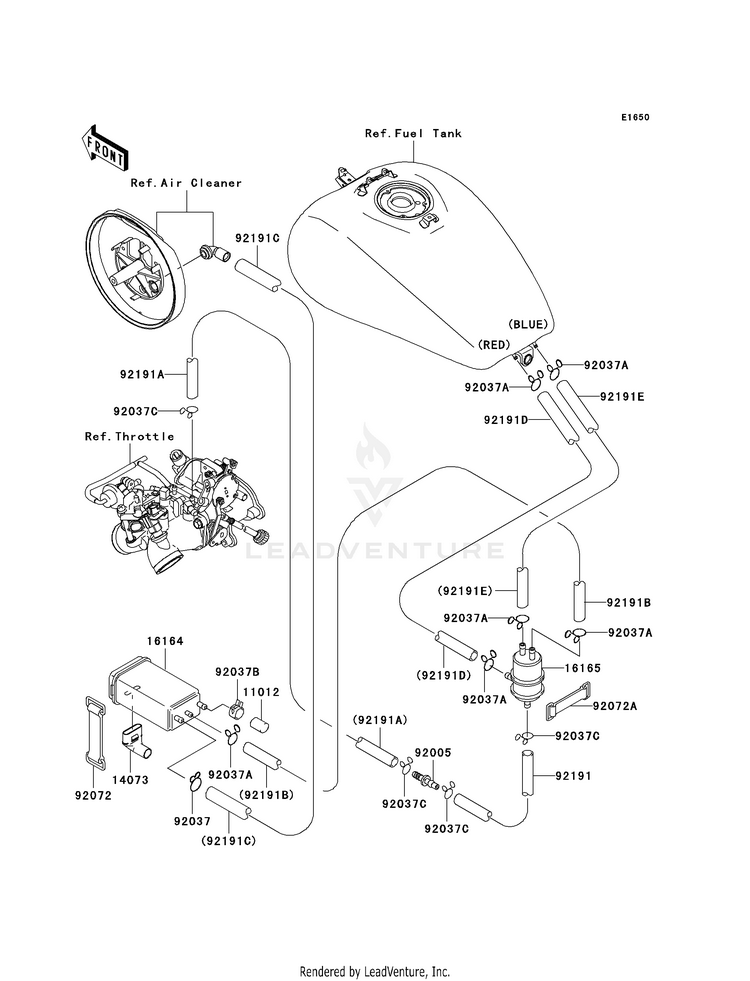 Fuel Evaporative System (Ca) Schematic