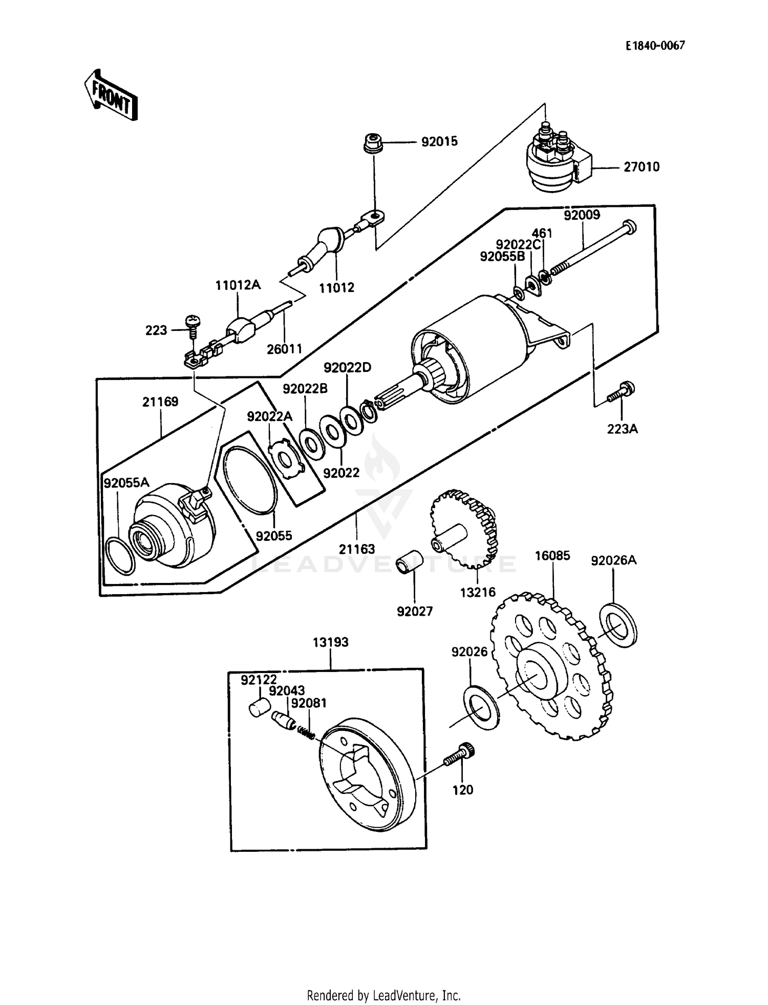 STARTER MOTOR