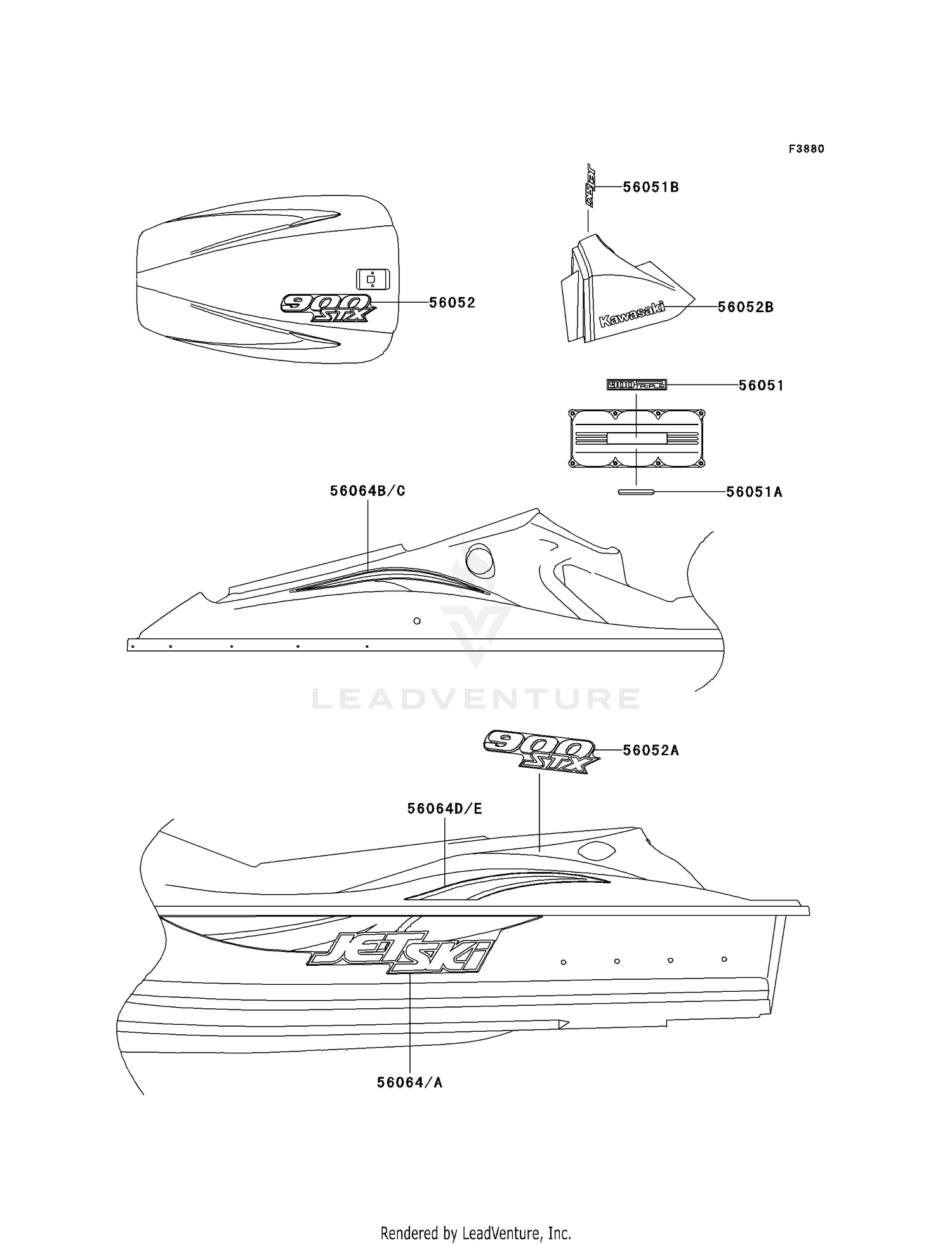 DECALS (JT900-C1)