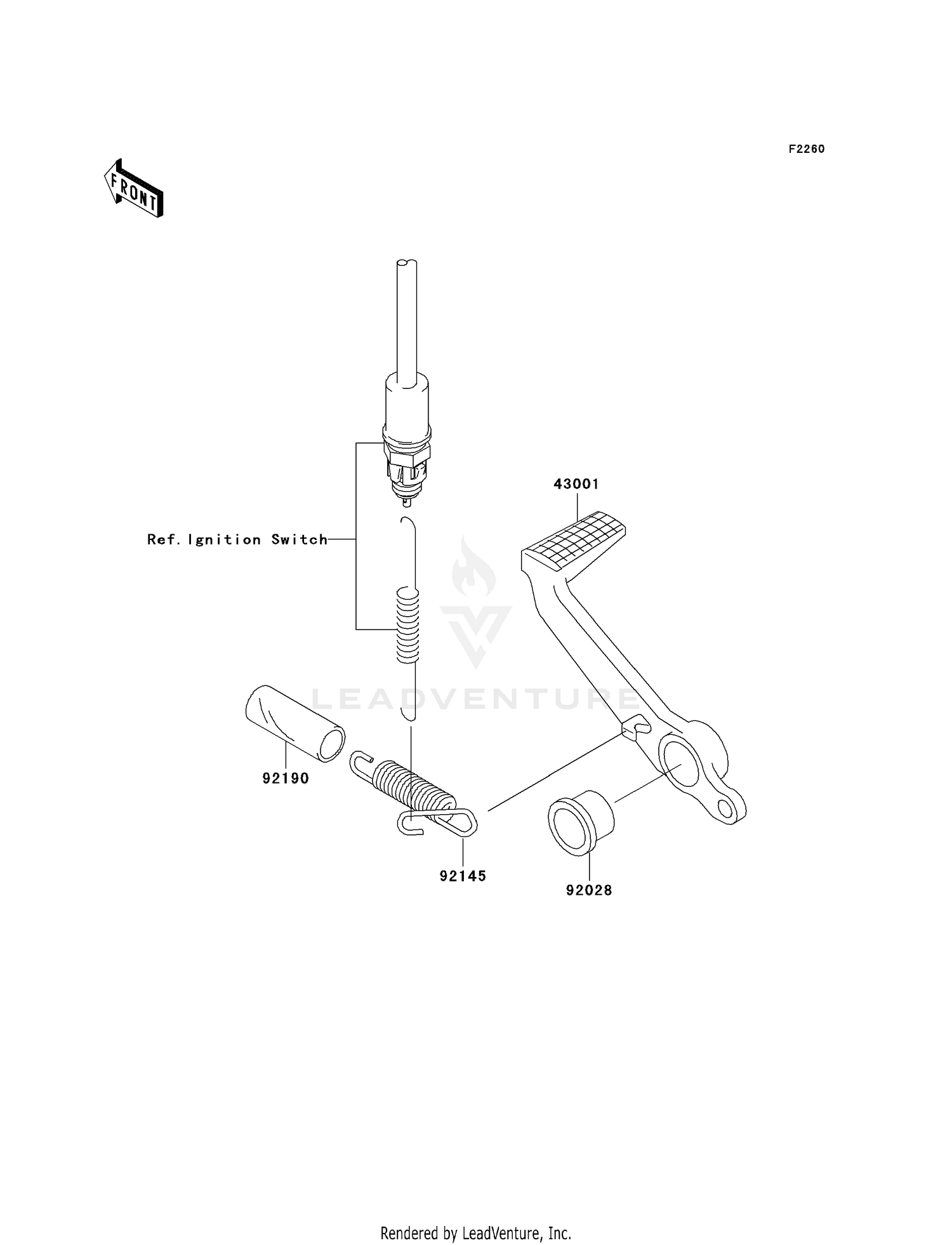 BRAKE PEDAL/TORQUE LINK