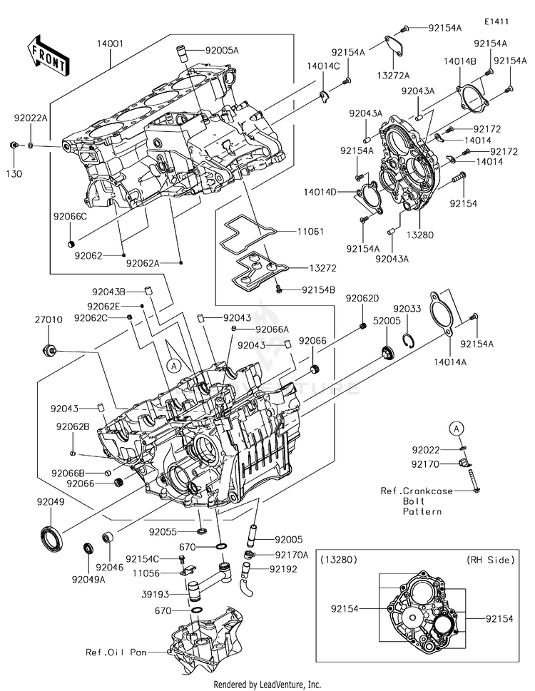 Crankcase Schematic