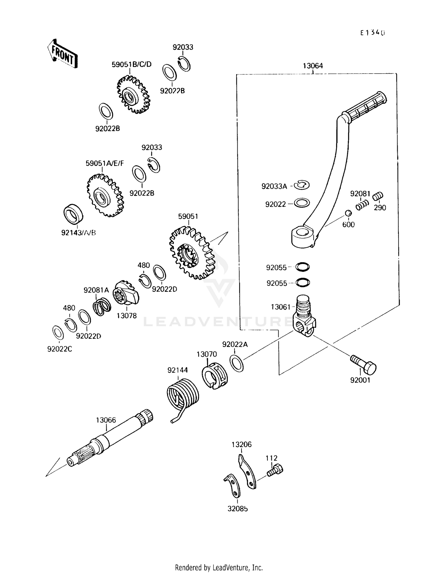 KICKSTARTER MECHANISM