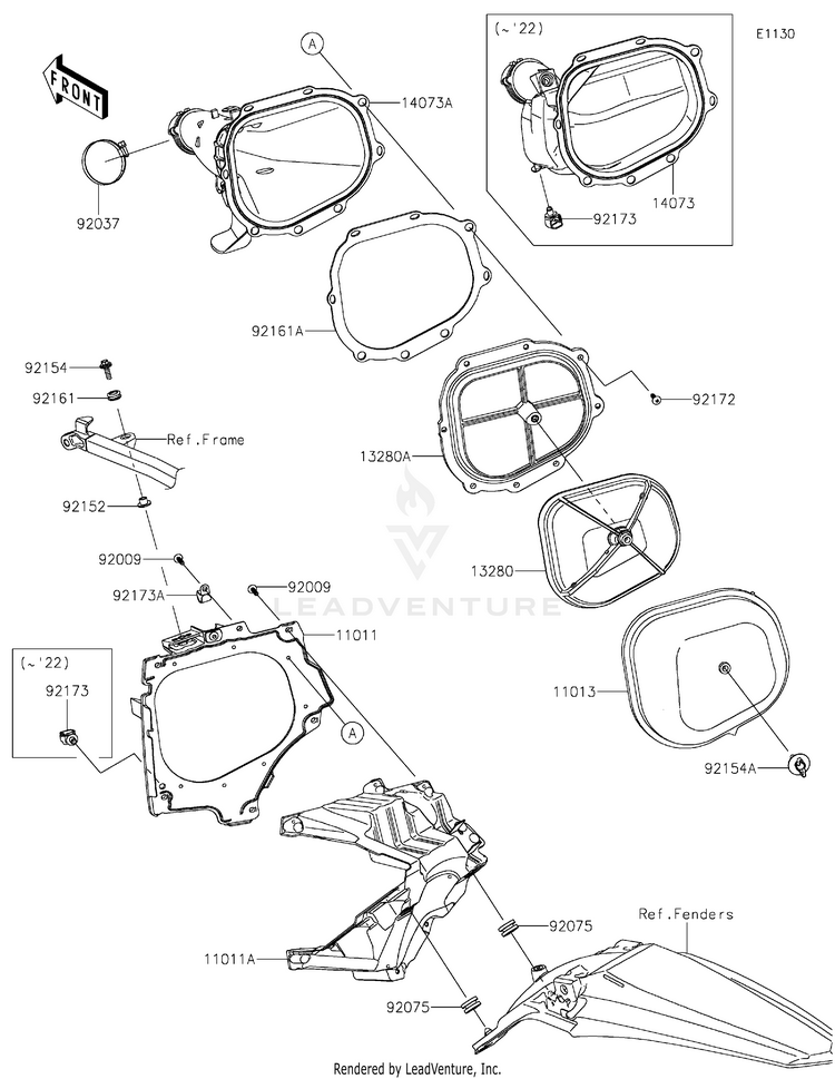 Air Cleaner Schematic