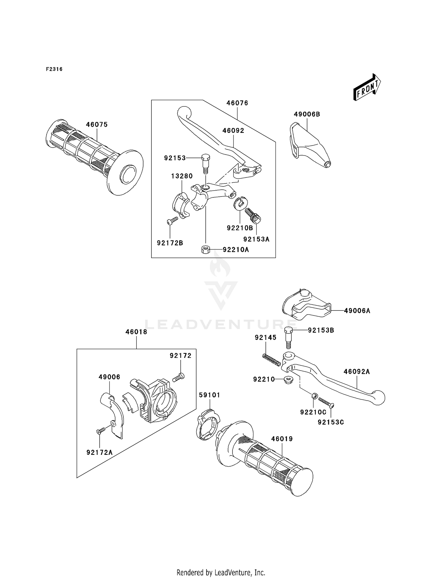 HANDLE LEVER