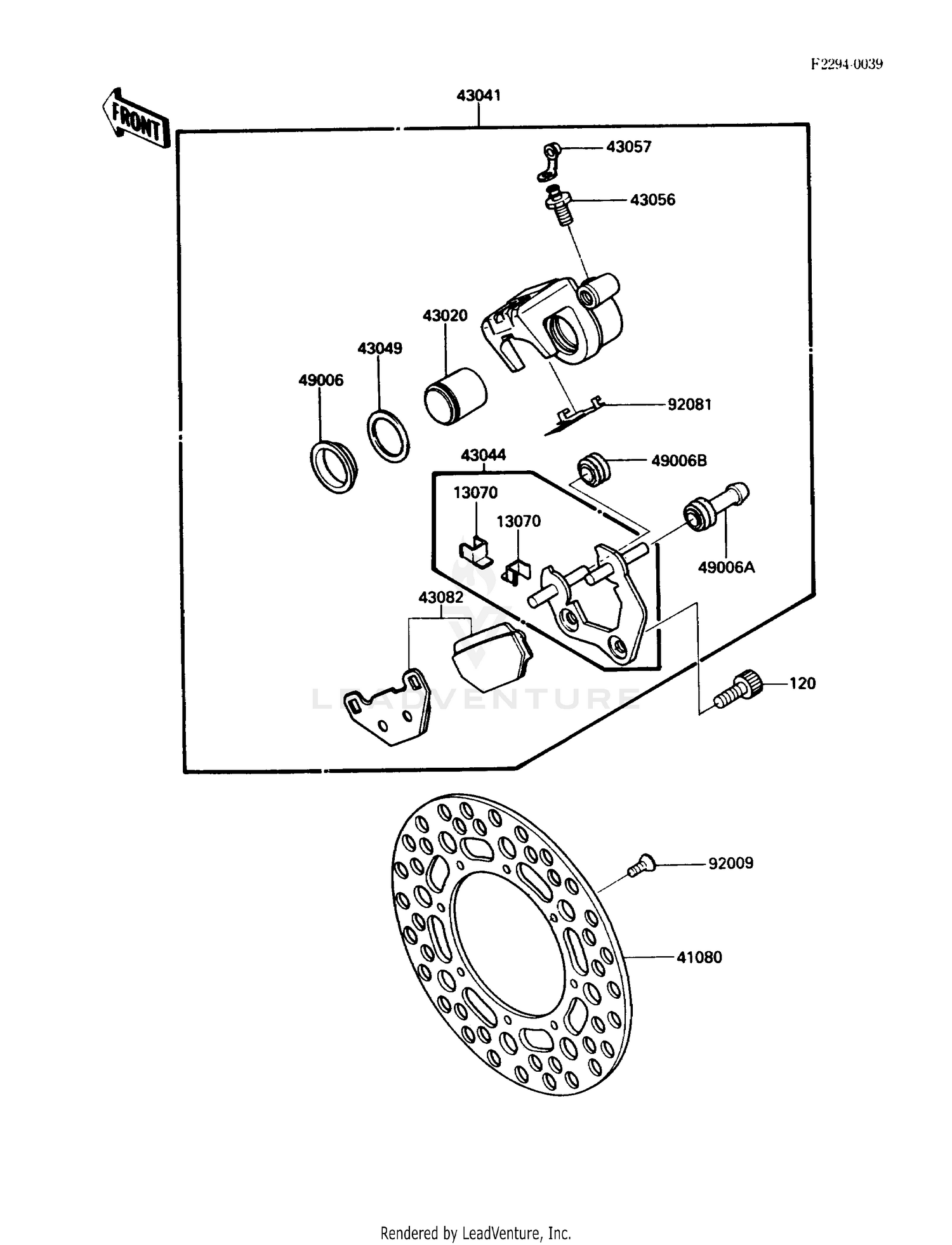 REAR BRAKE