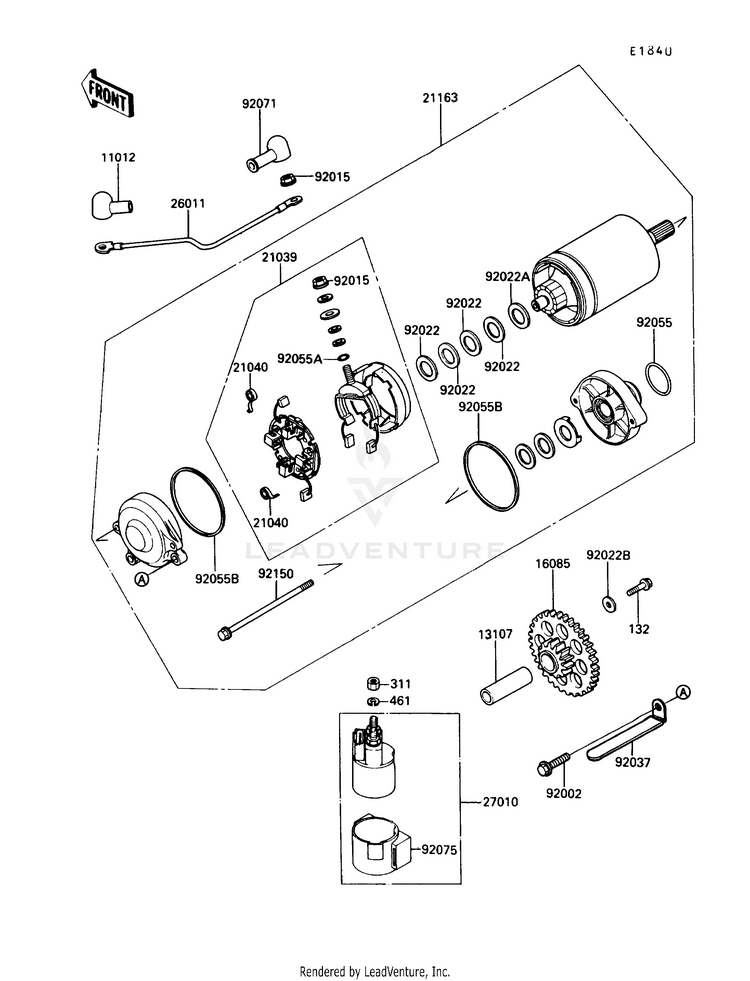 Starter Motor Schematic
