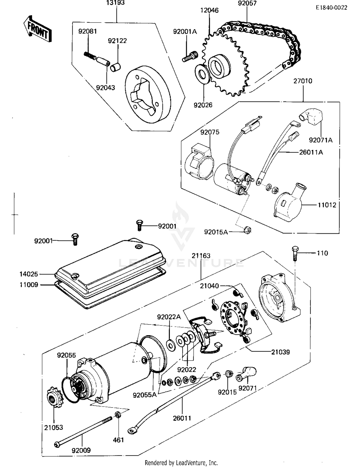 STARTER MOTOR/STARTER CLUTCH