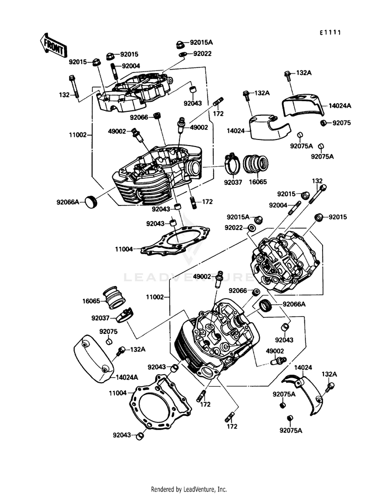 Cylinder Head Schematic