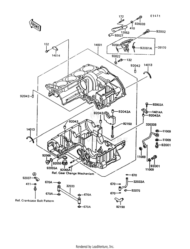 Crankcase Schematic