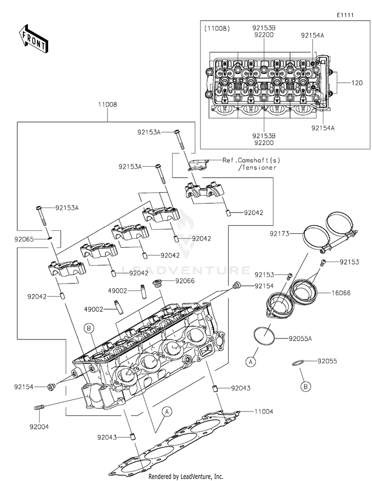 Cylinder Head Schematic