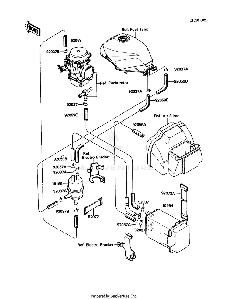 Fuel Evaporative System Schematic