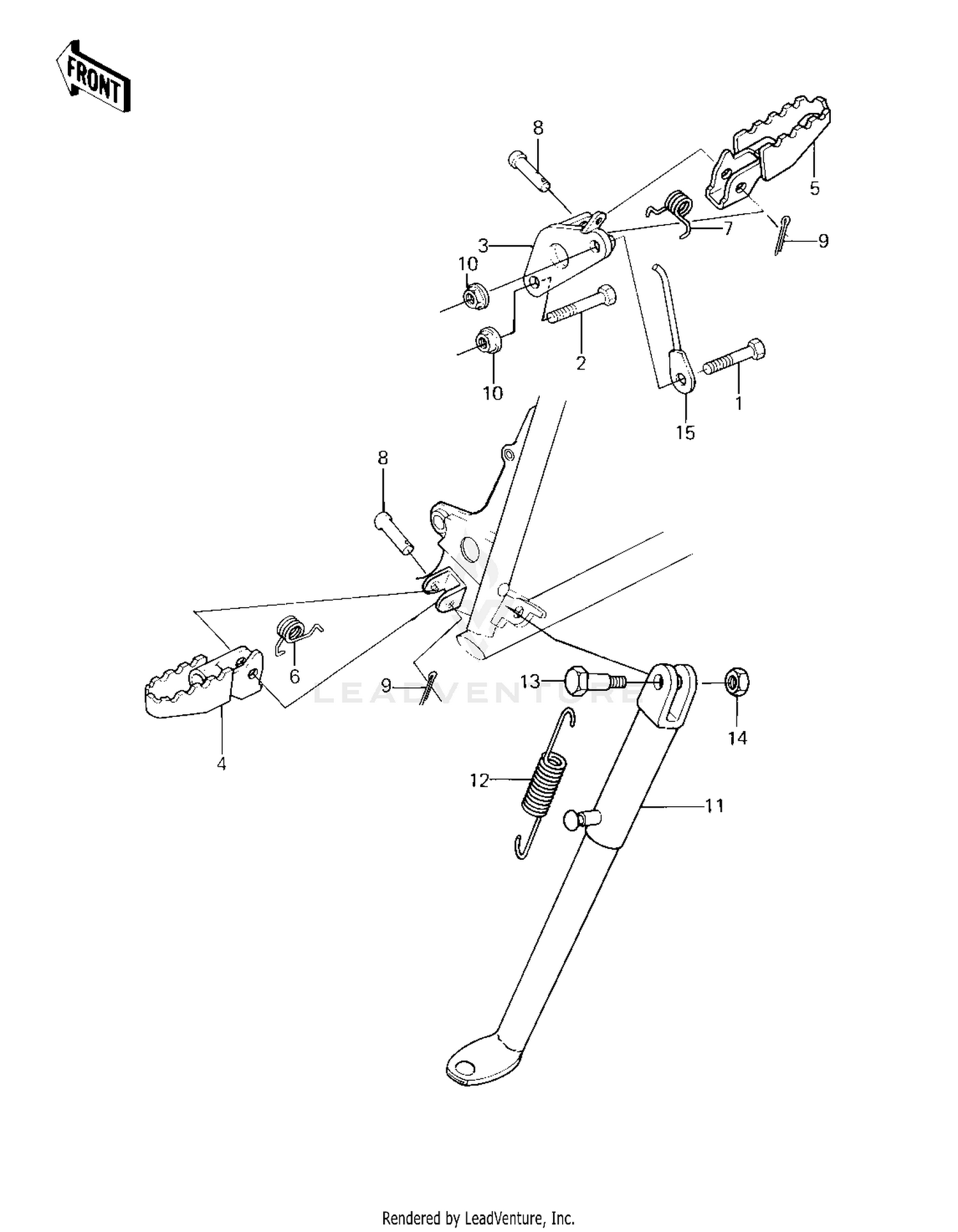 FOOTRESTS/STAND