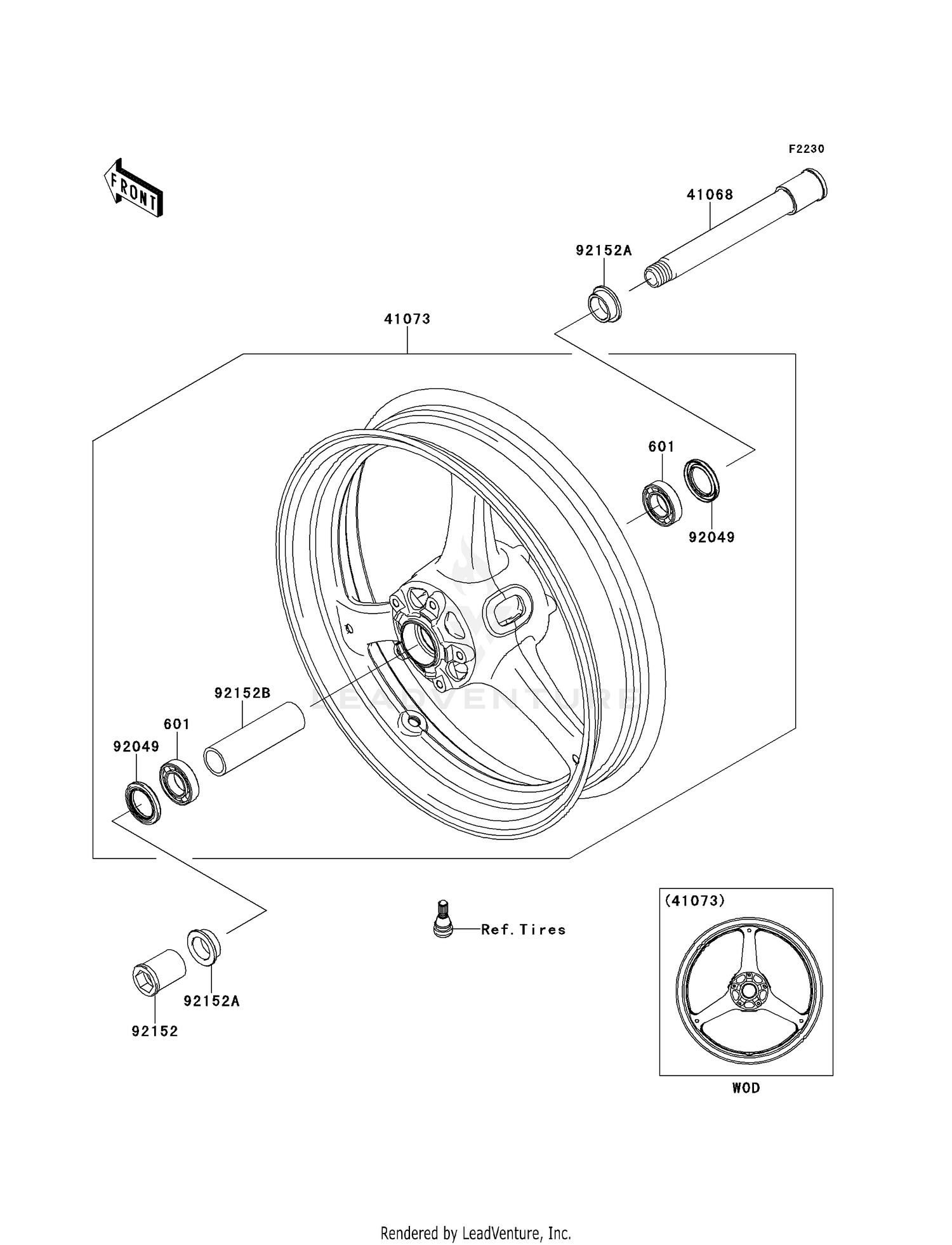 FRONT WHEEL