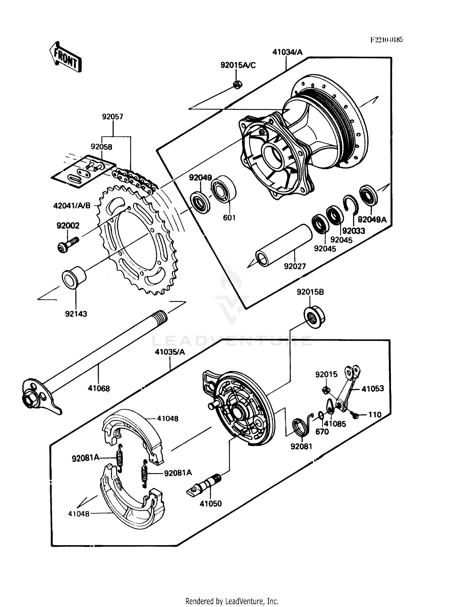 REAR HUB