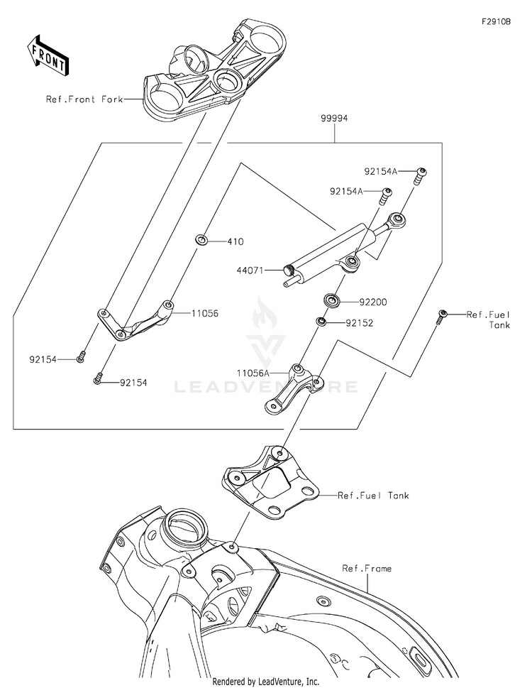 Accessory(Steering Damper) Schematic