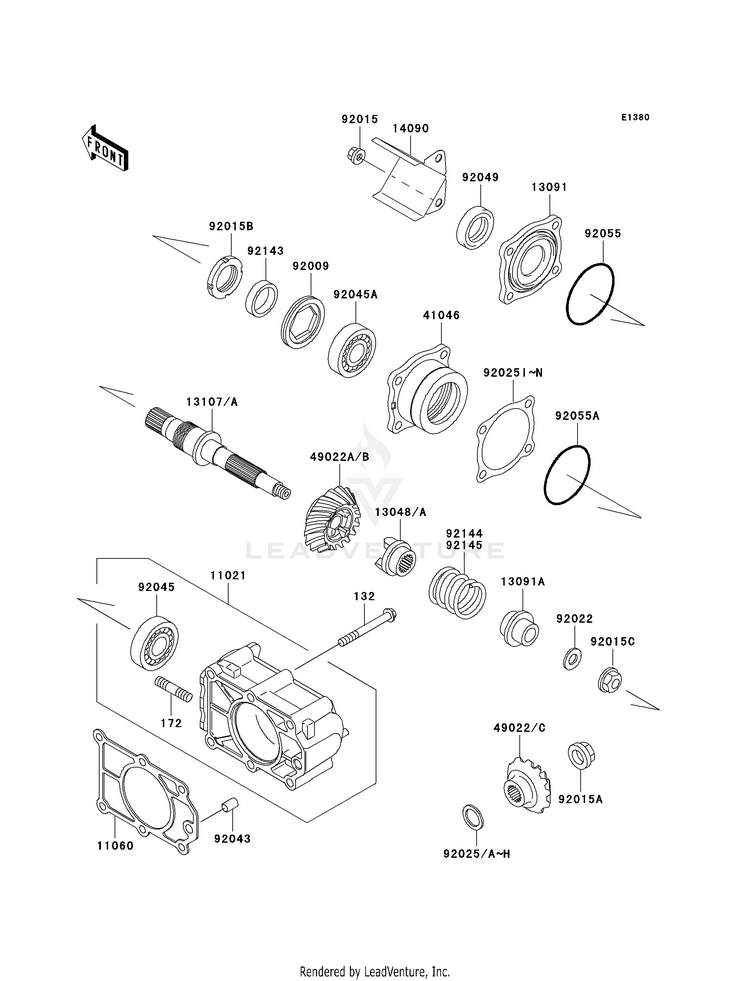 Bevel Gear Case Schematic