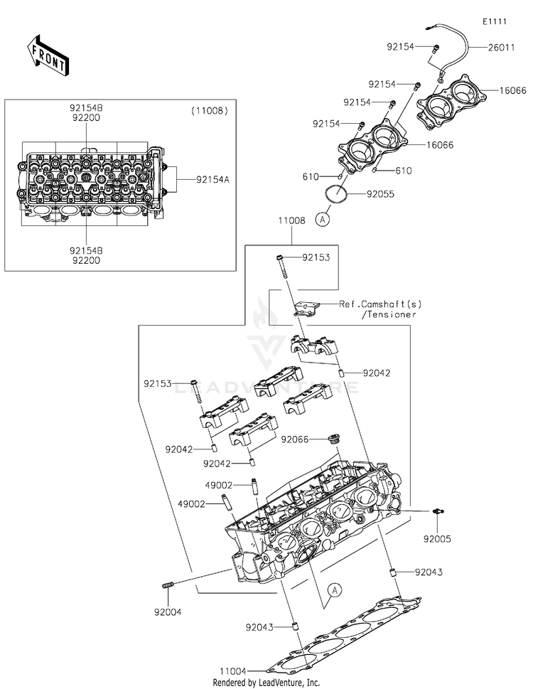 Cylinder Head Schematic