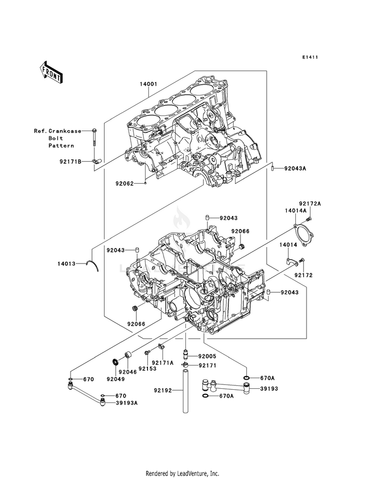 Crankcase Schematic