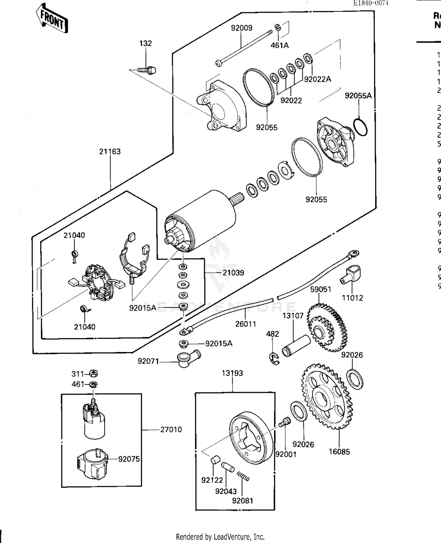 Assembly diagram