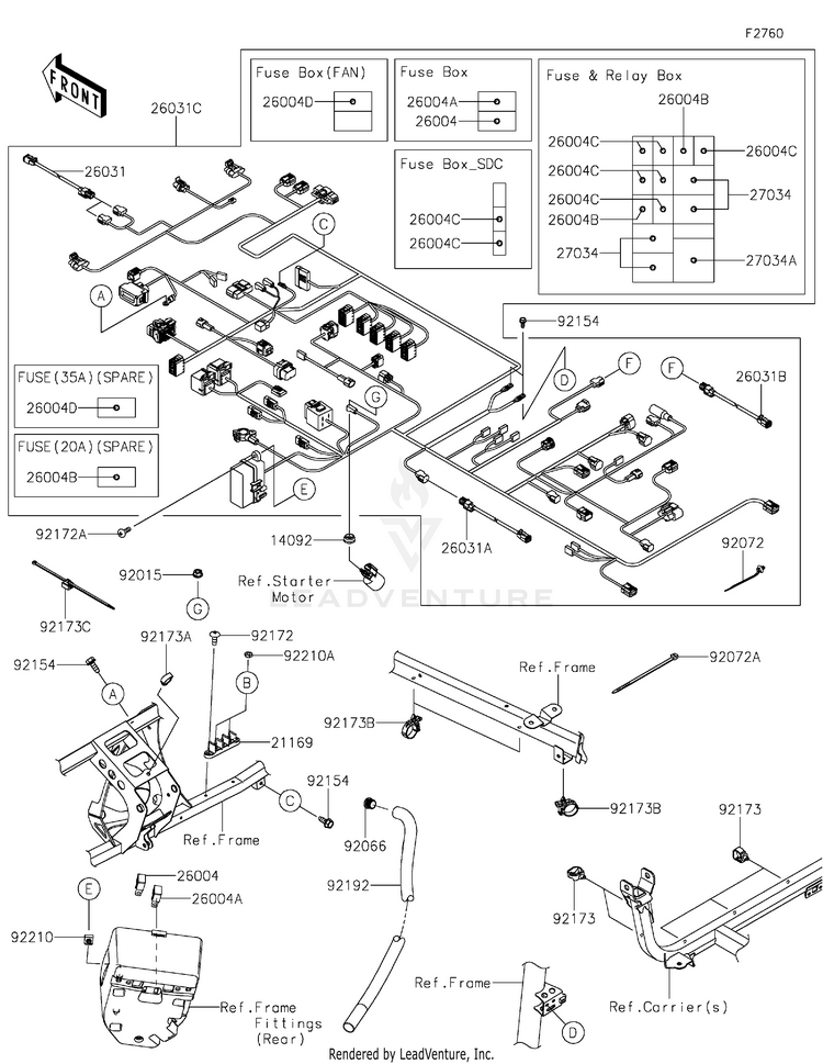 Chassis Electrical Equipment Schematic