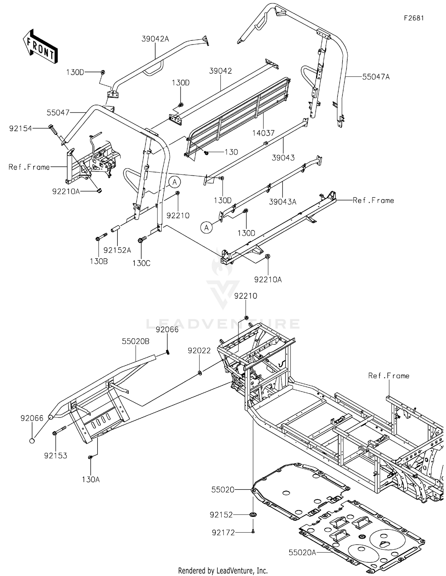 Guards/Cab Frame