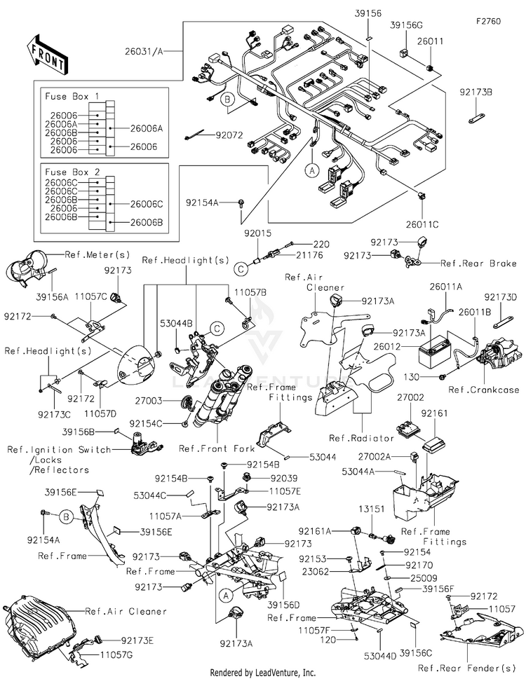 Chassis Electrical Equipment Schematic