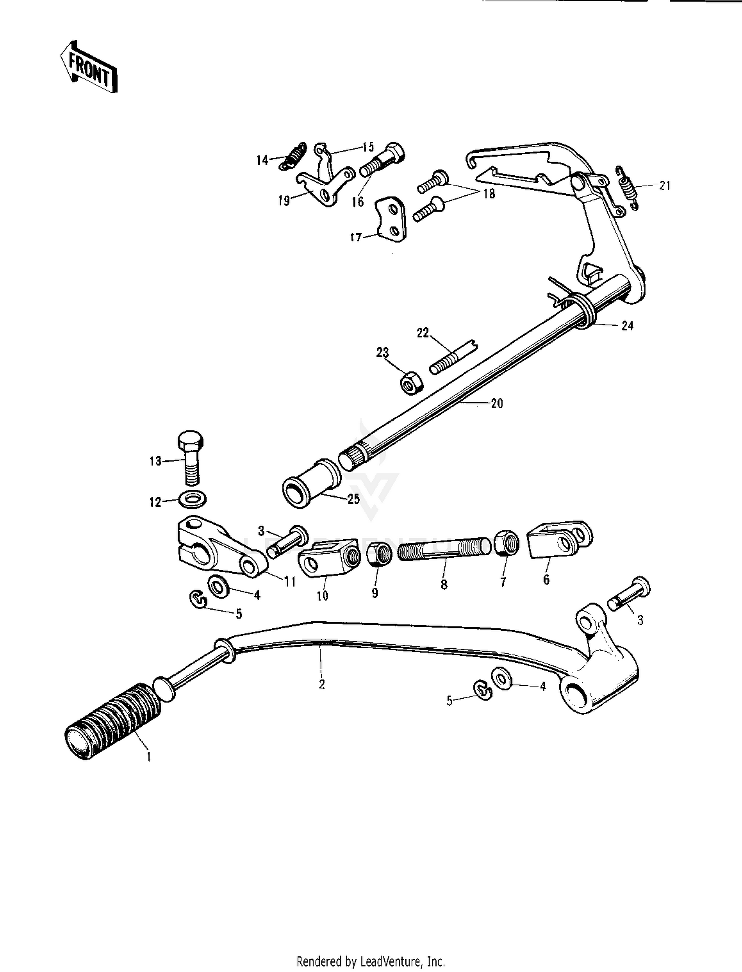 GEAR CHANGE MECHANISM