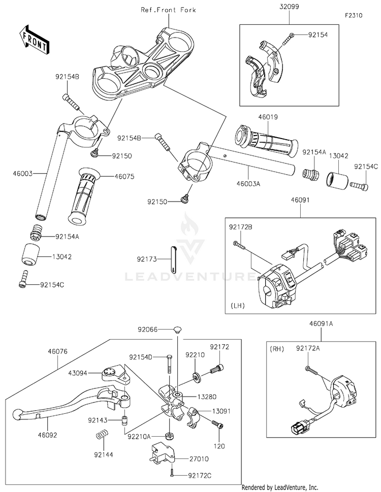 Handlebar Schematic