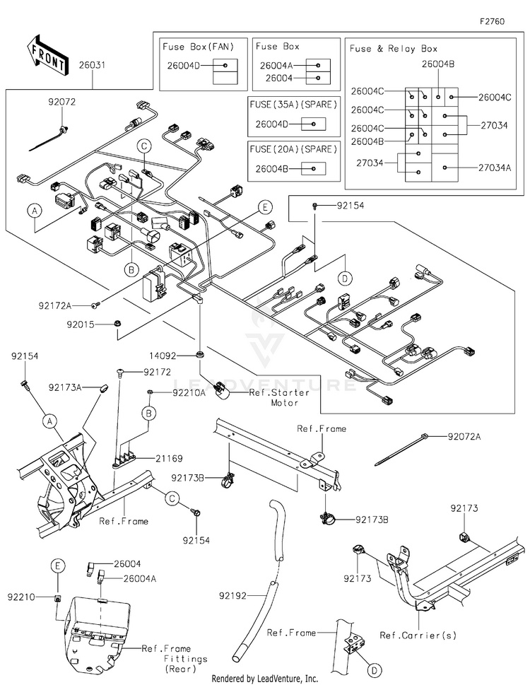 Chassis Electrical Equipment Schematic