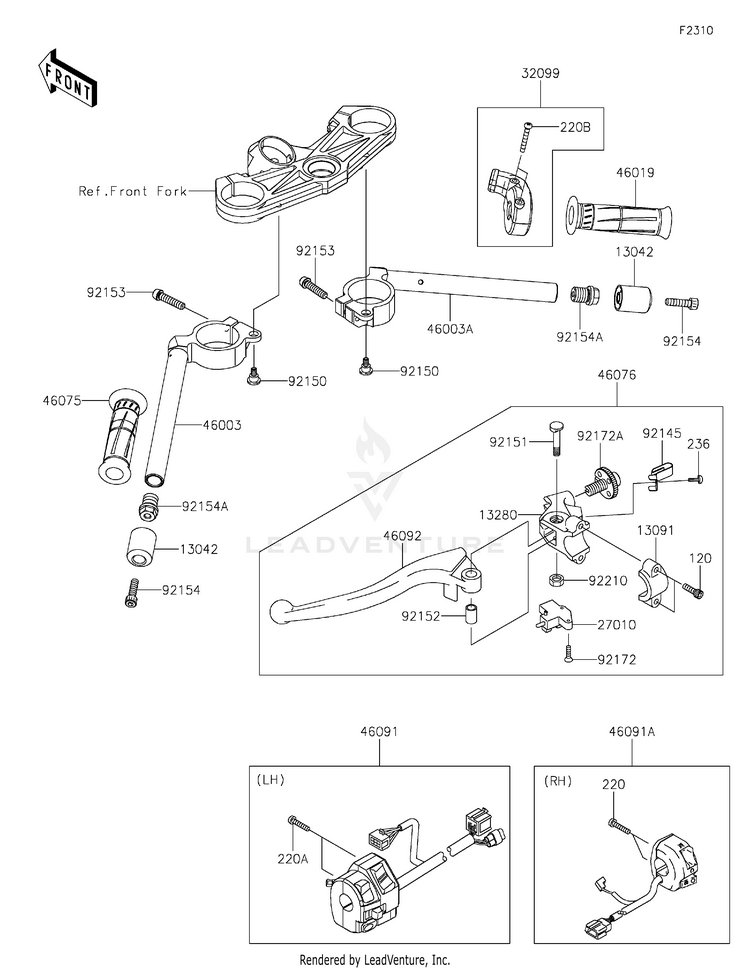 Handlebar Schematic