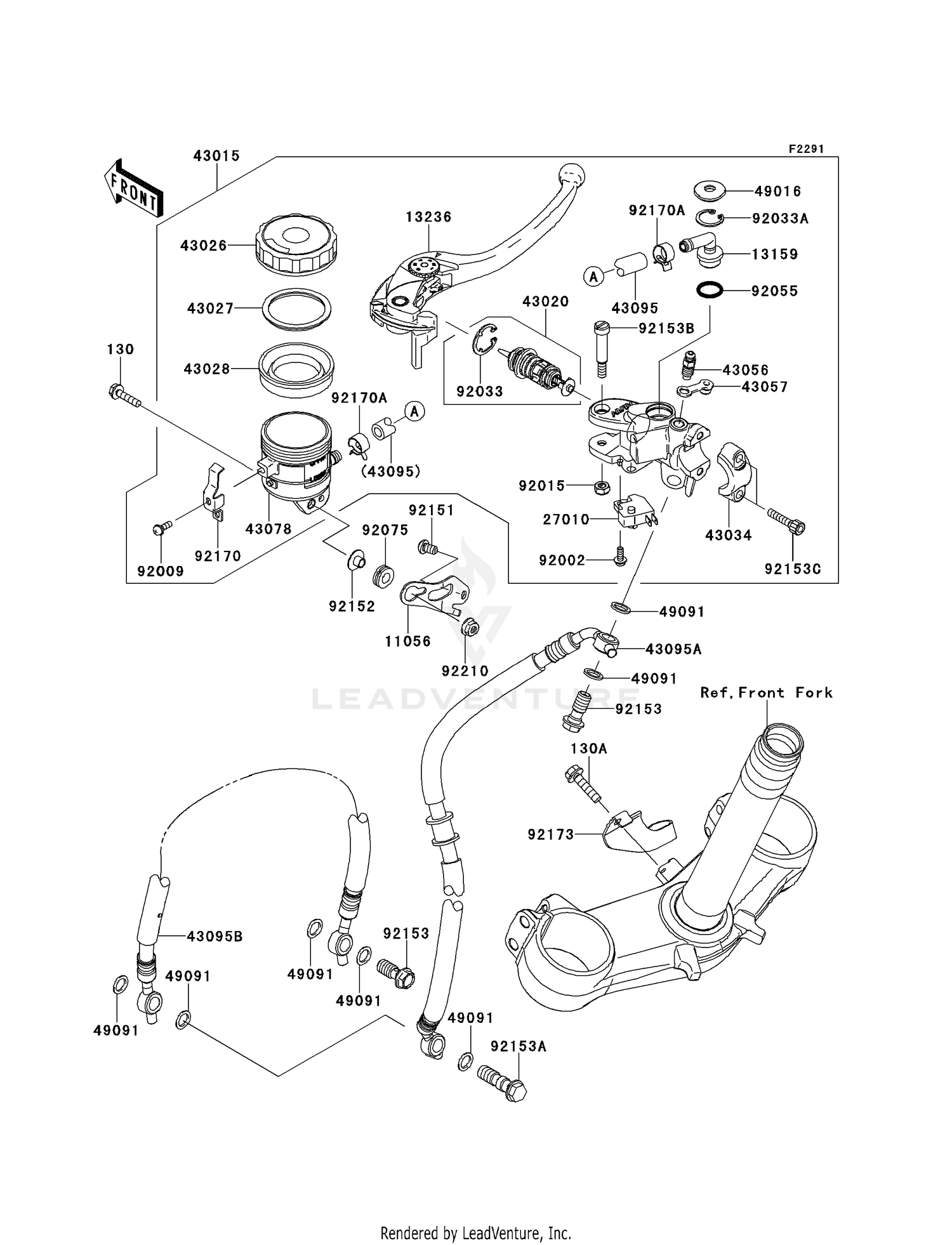 FRONT MASTER CYLINDER