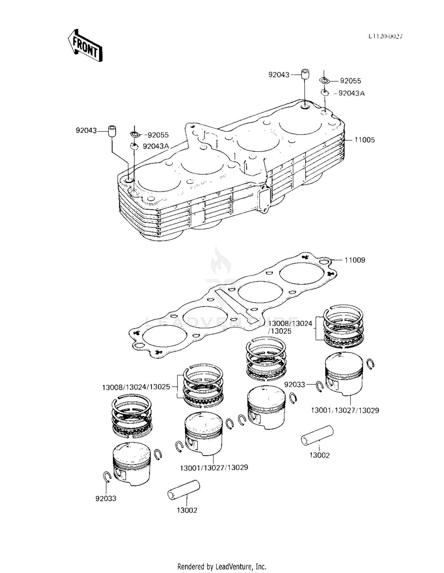 CYLINDER/PISTONS