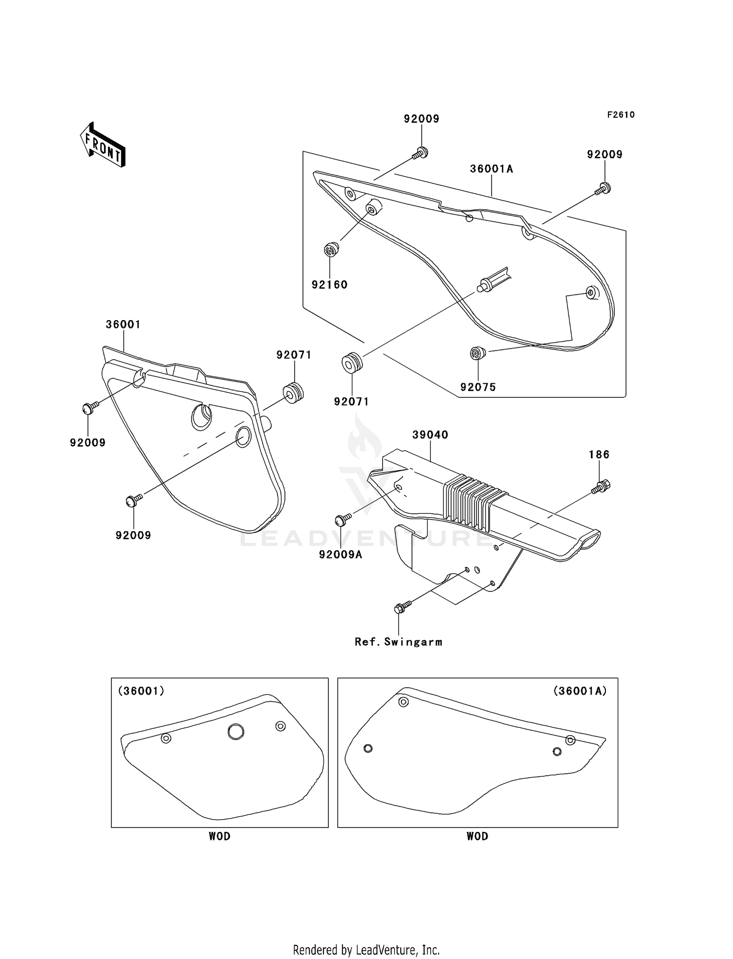 SIDE COVERS/CHAIN COVER