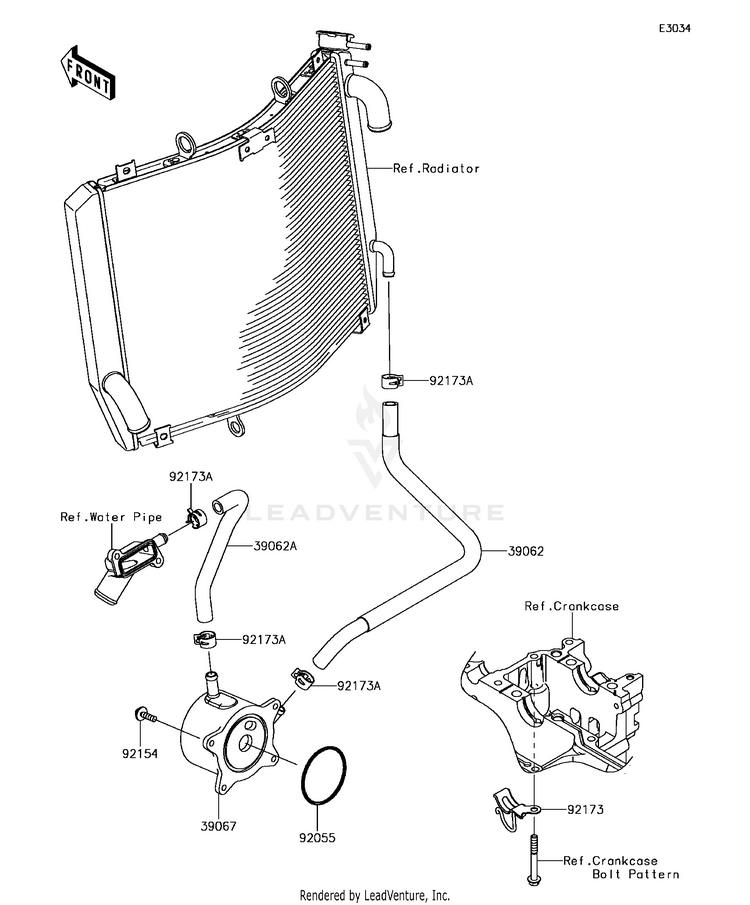 Oil Cooler Schematic