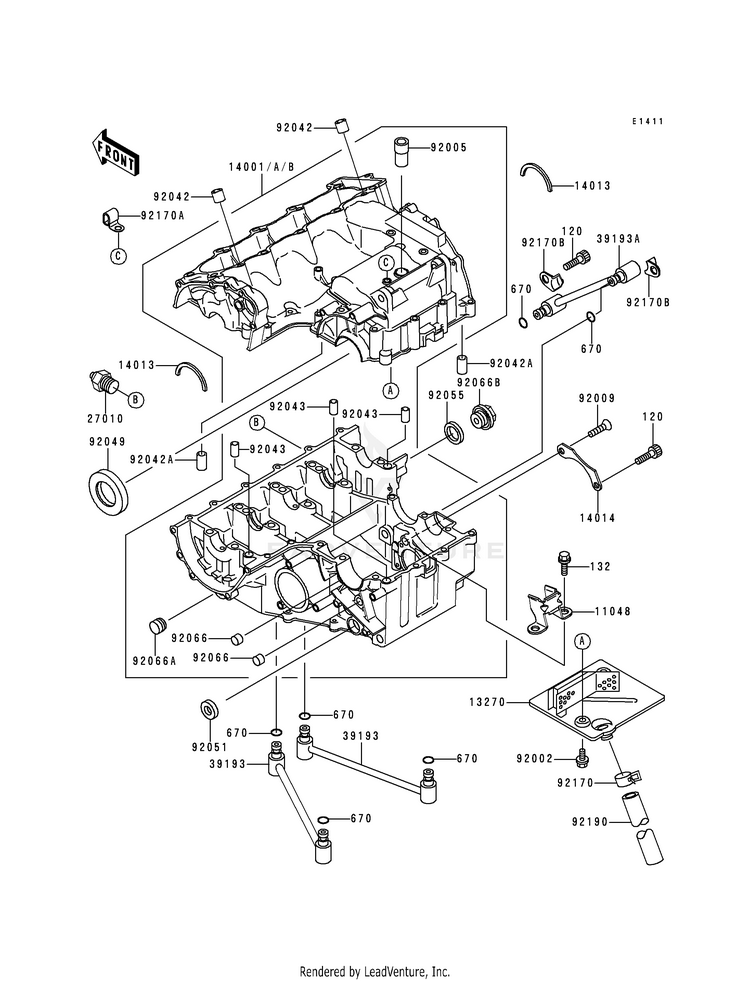 Crankcase Schematic