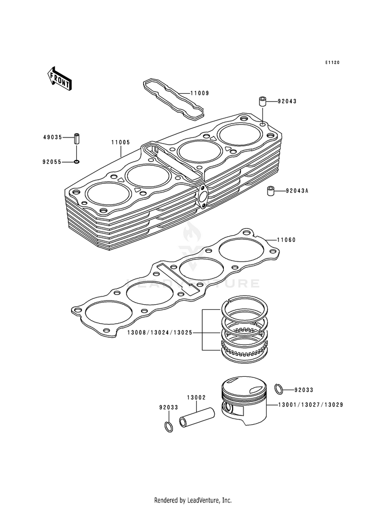Cylinder/Piston(S) Schematic