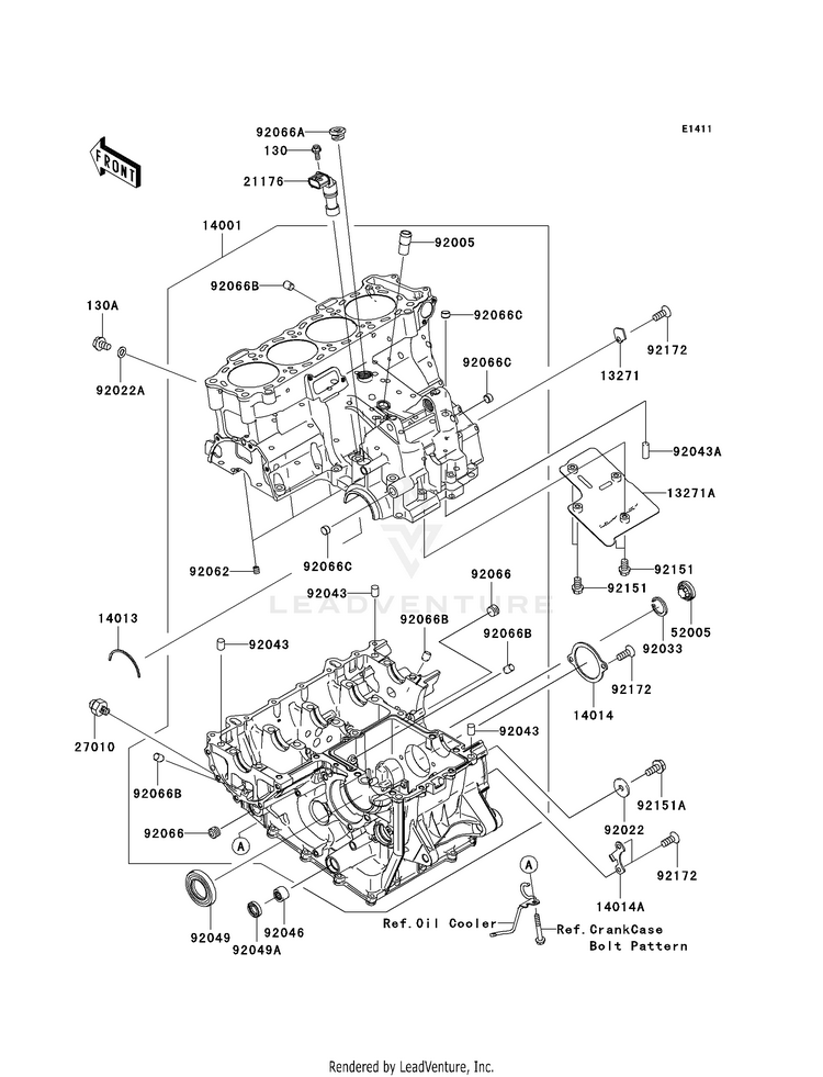 Crankcase Schematic