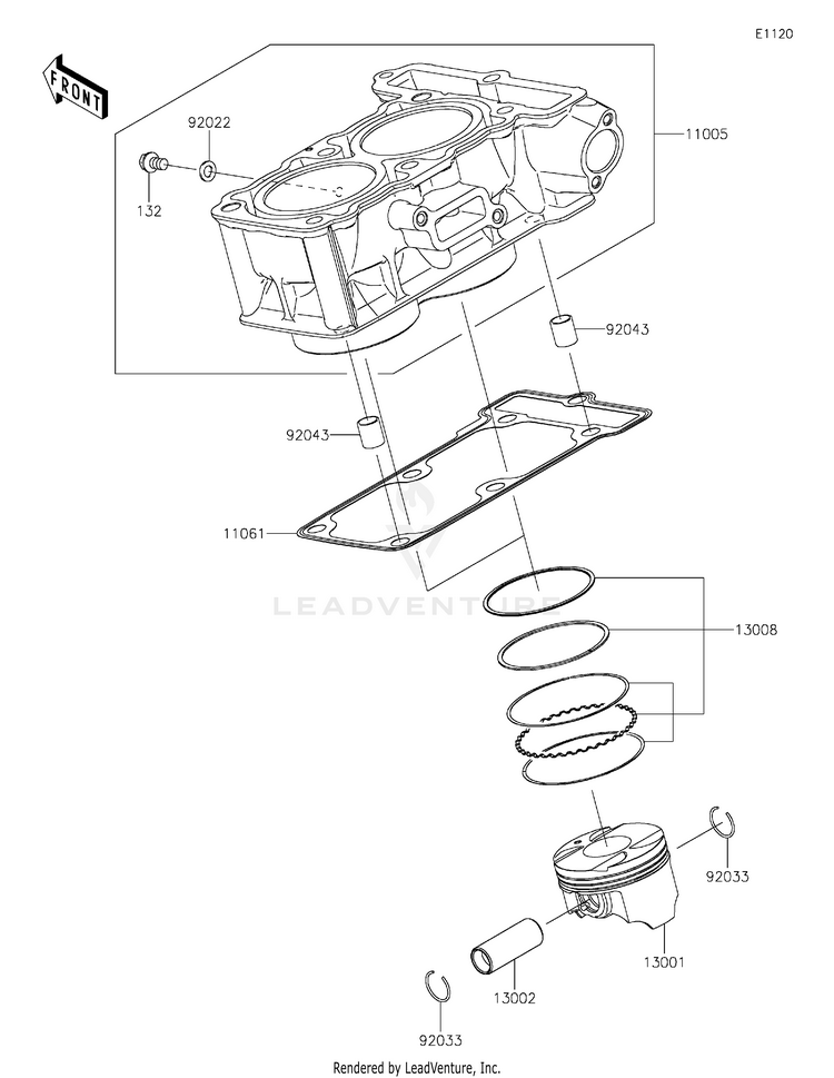 Cylinder/Piston(S) Schematic