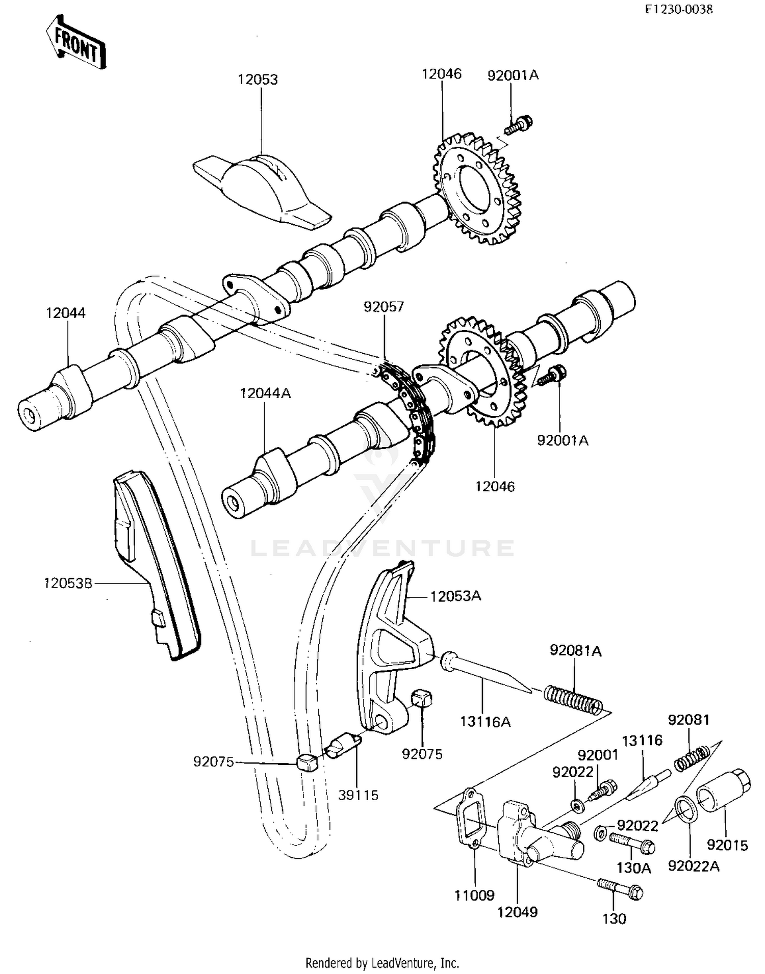 CAMSHAFTS/CHAIN/TENSIONER