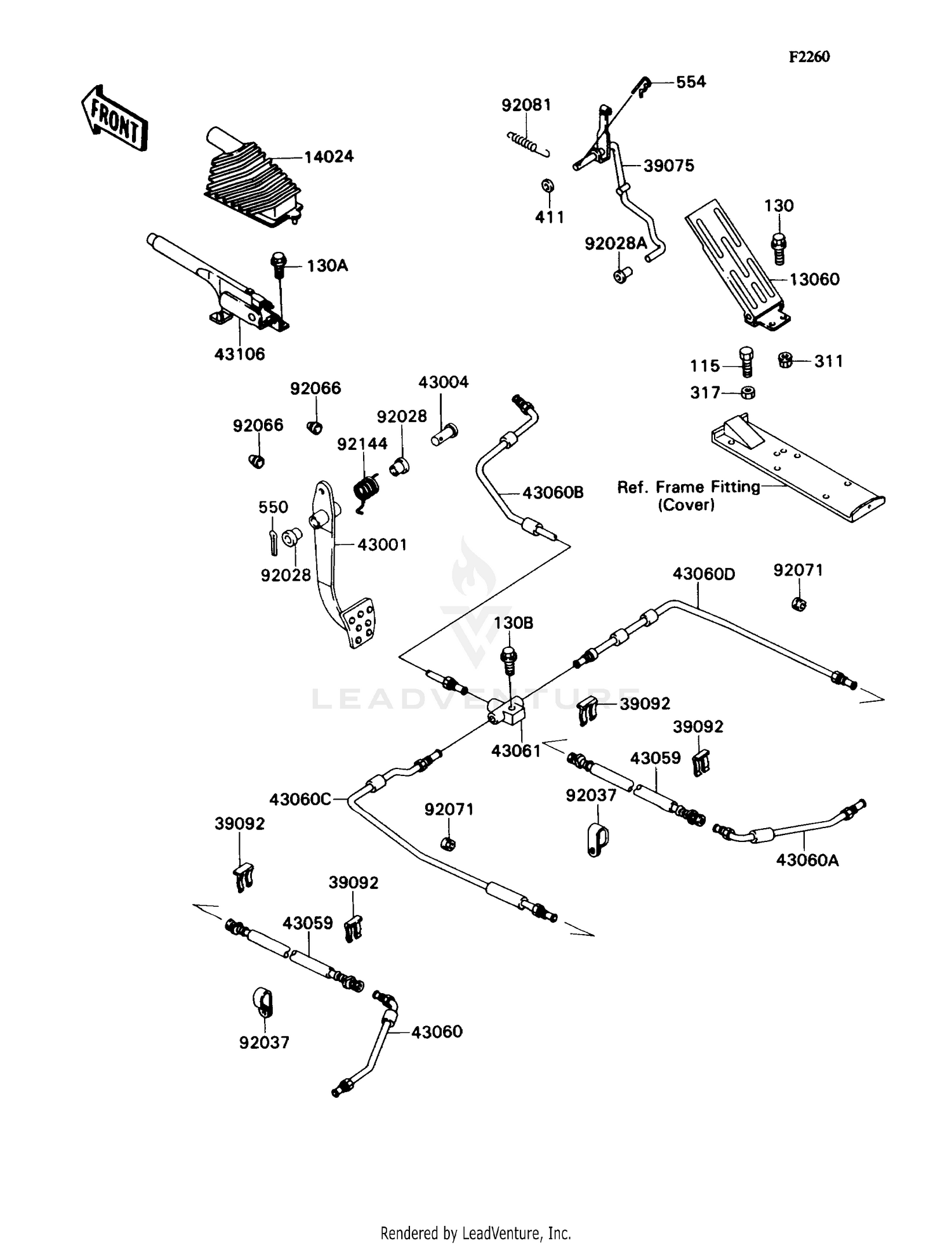 BRAKE PEDAL