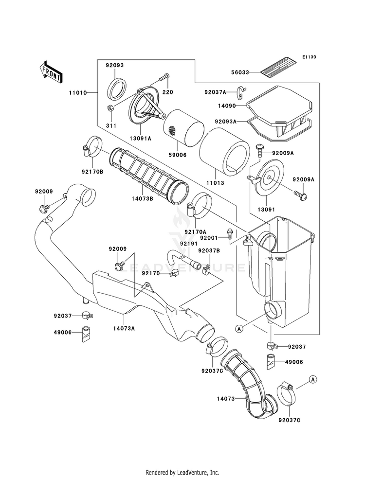 Air Cleaner Schematic