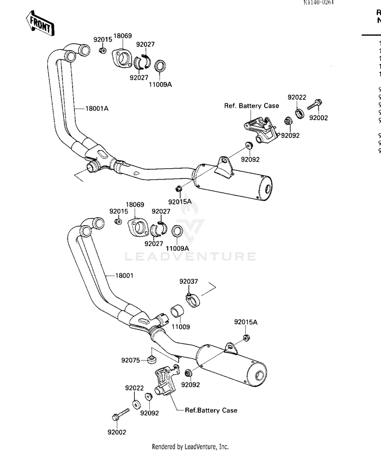Mufflers Schematic
