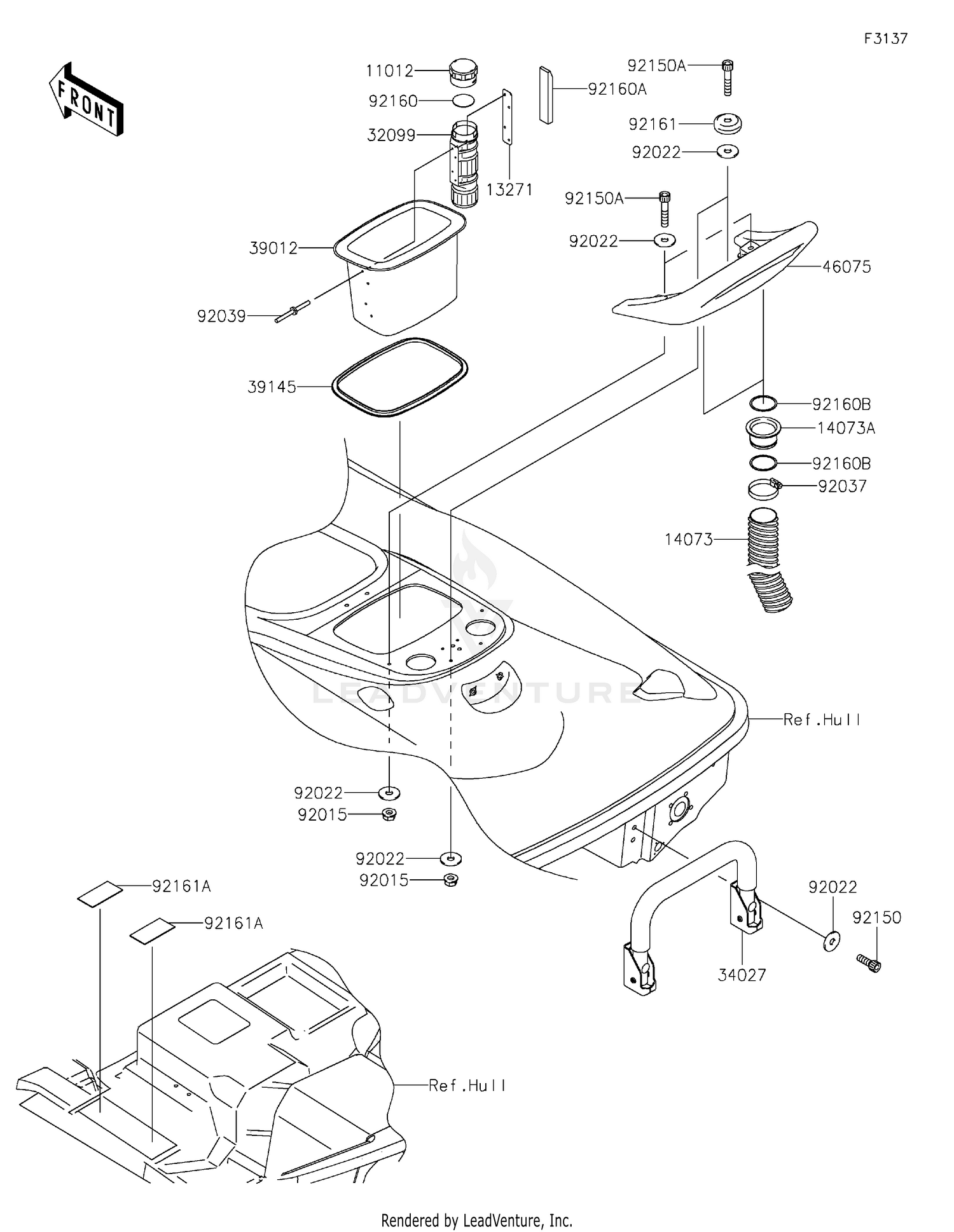 Hull Rear Fittings